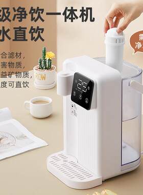 壶即热饮水机小型用YQ-S2速家热直饮机桌台式3L智能液晶面烧水俄