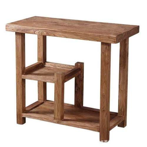 复古老柜榆木茶水实木可茶移动小茶桌家用烧水一体柜水靠墙CTJ餐