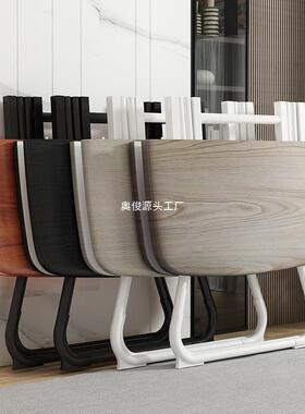 桌折叠桌桌子OVZ餐桌家用吃饭省空可折叠简易小方桌租房手间提便