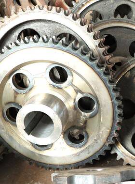 售矿用链链轮升提升出机传动轮工业QMS矿用输送链轮NE50提机链轮