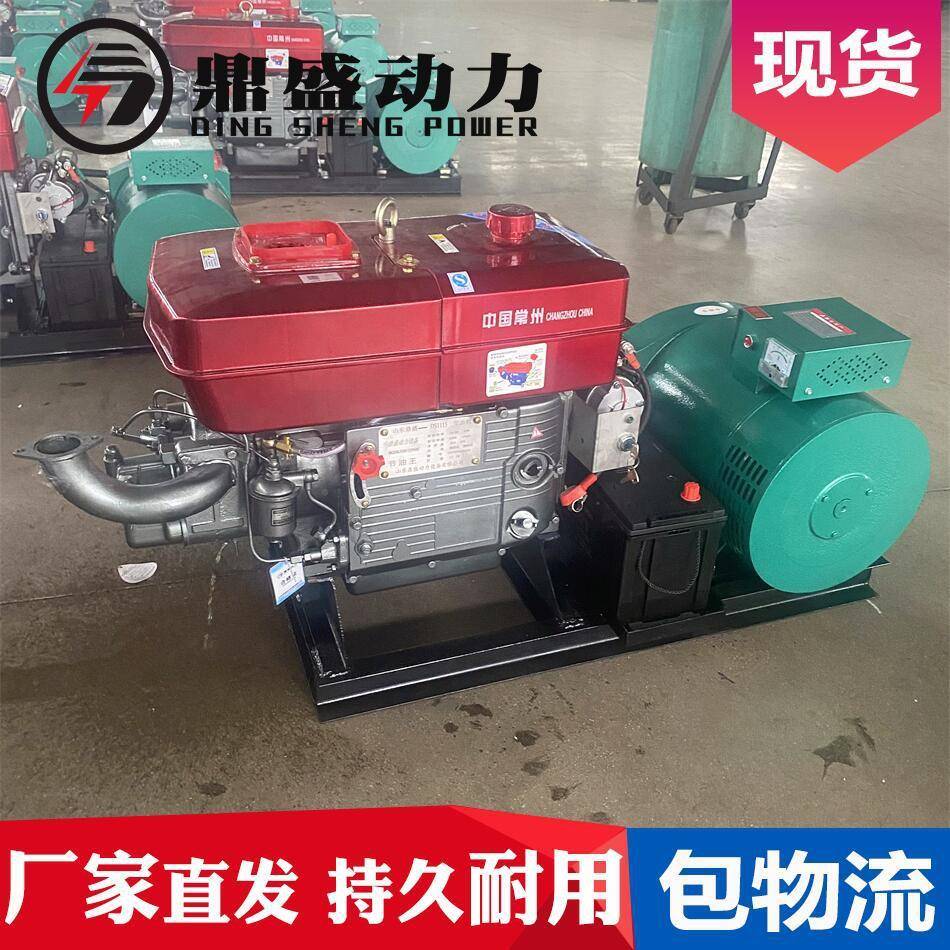 厂家5千瓦鸡柴油发电机组单缸11151柴油机发养养鱼DS-15KW工地用