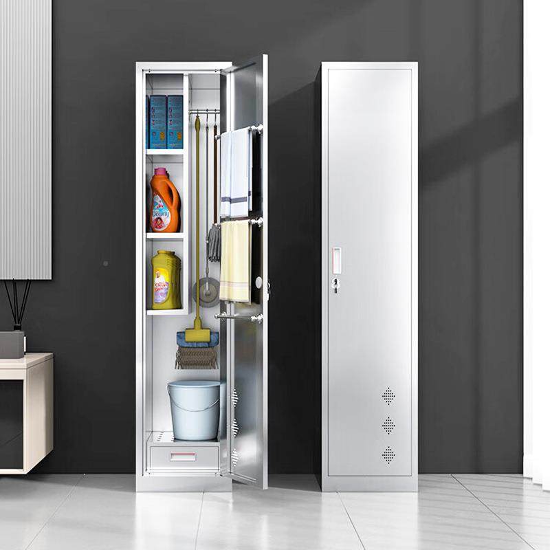 锈钢清洁柜OWS-80教生室商不锈钢拖把柜不场卫钢制保洁储物柜扫帚,商业/办公家具,办公储物柜,淘宝优惠券,粉丝福利购,淘宝优惠卷