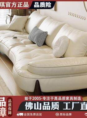 202新款网红5极简沙发大小户型客厅油新款小简户型w1001现代约白