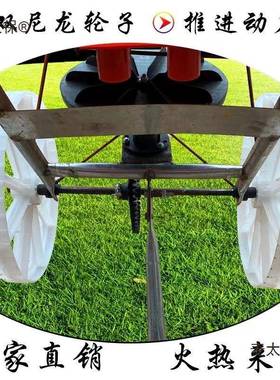 小路型草籽播种施肥融HTI机肥器农用手推式人力撒雪剂车道麦施太