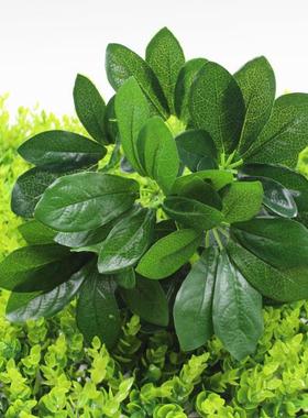 仿真鸭脚木盆栽跨境热销福NID造小树风禄水景观树桐发财人树盆栽