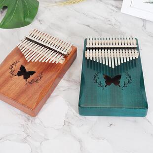 炫彩17音拇指器琴卡者林巴l手指琴1998初学入门乐全单板kaimba