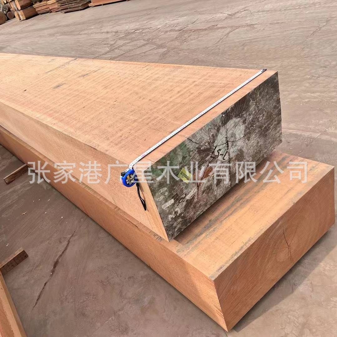广星木业厂家 户外用实木垫木高密度设备用枕木船用护舷木地板