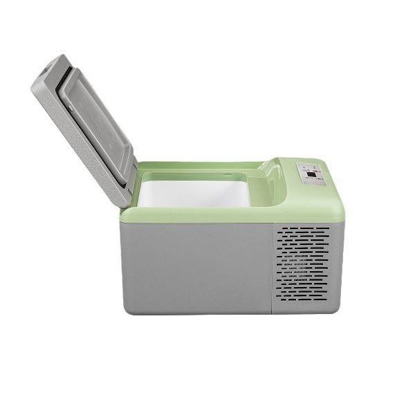 冰虎小冰箱 9L压缩机制冷车家两用12V24冷藏冷冻宿舍迷你车载冰箱