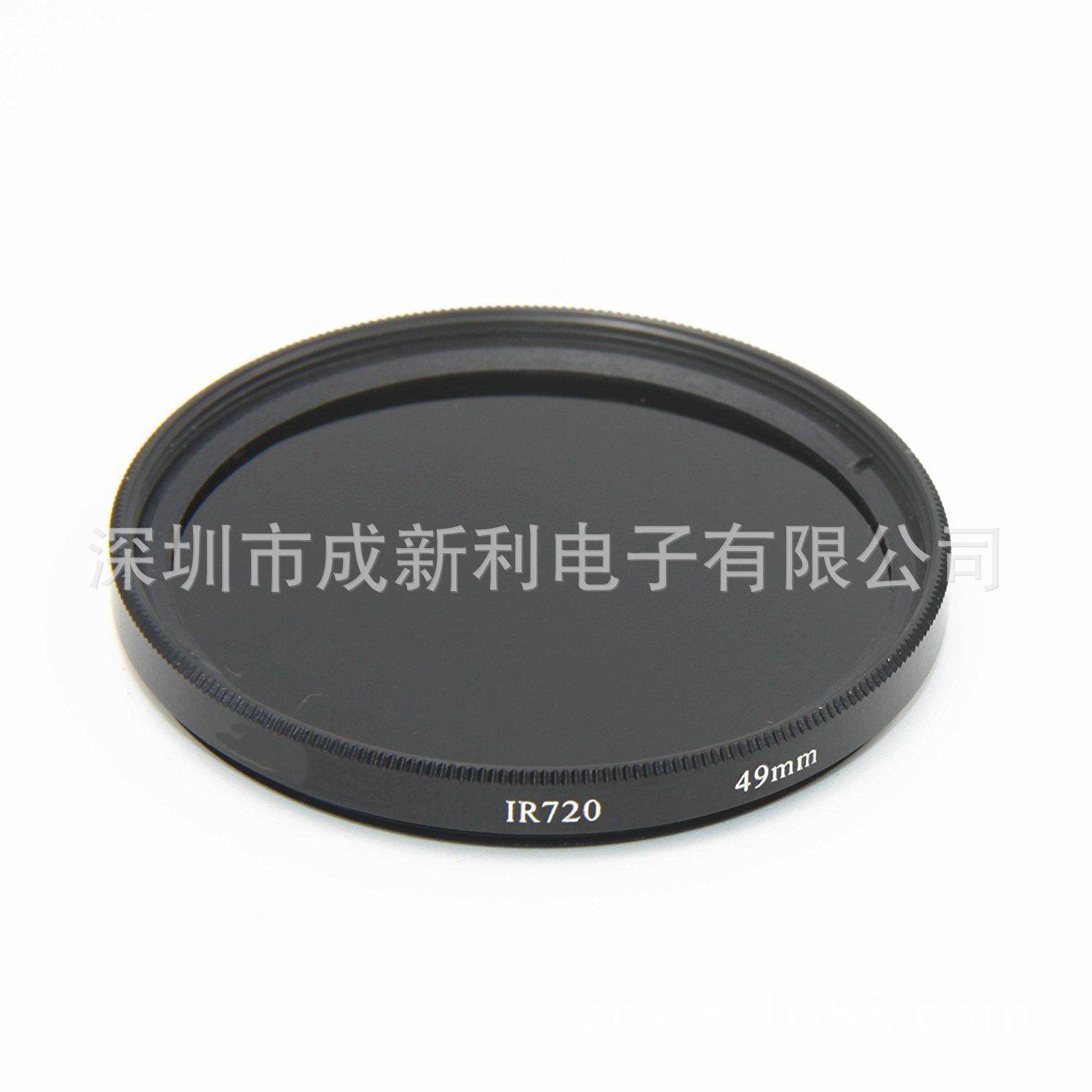 374外95mm红滤镜IR720IR720JS单反相滤镜机滤镜数码滤2镜红外线