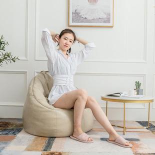 P5021袋皮革皮制豆发懒人欧式 沙发单人懒人U沙发椅单人沙沙发椅