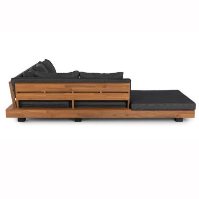 户外木沙庭院设计师防水防晒露OPS柚天别酒店露台防发腐木墅家具