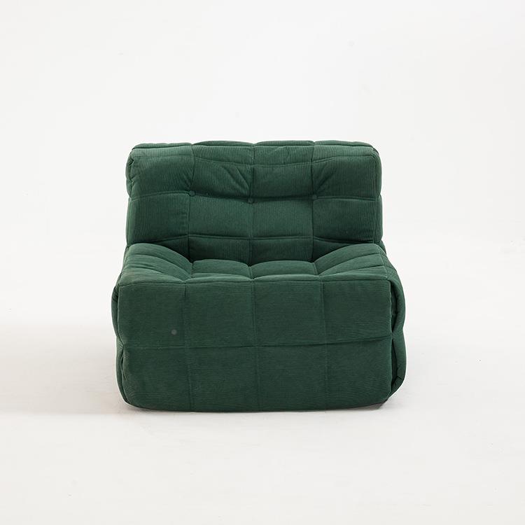 毛毛日罗奇堡休虫沙发意懒人复古师方块休闲设计客厅卧室式创单人