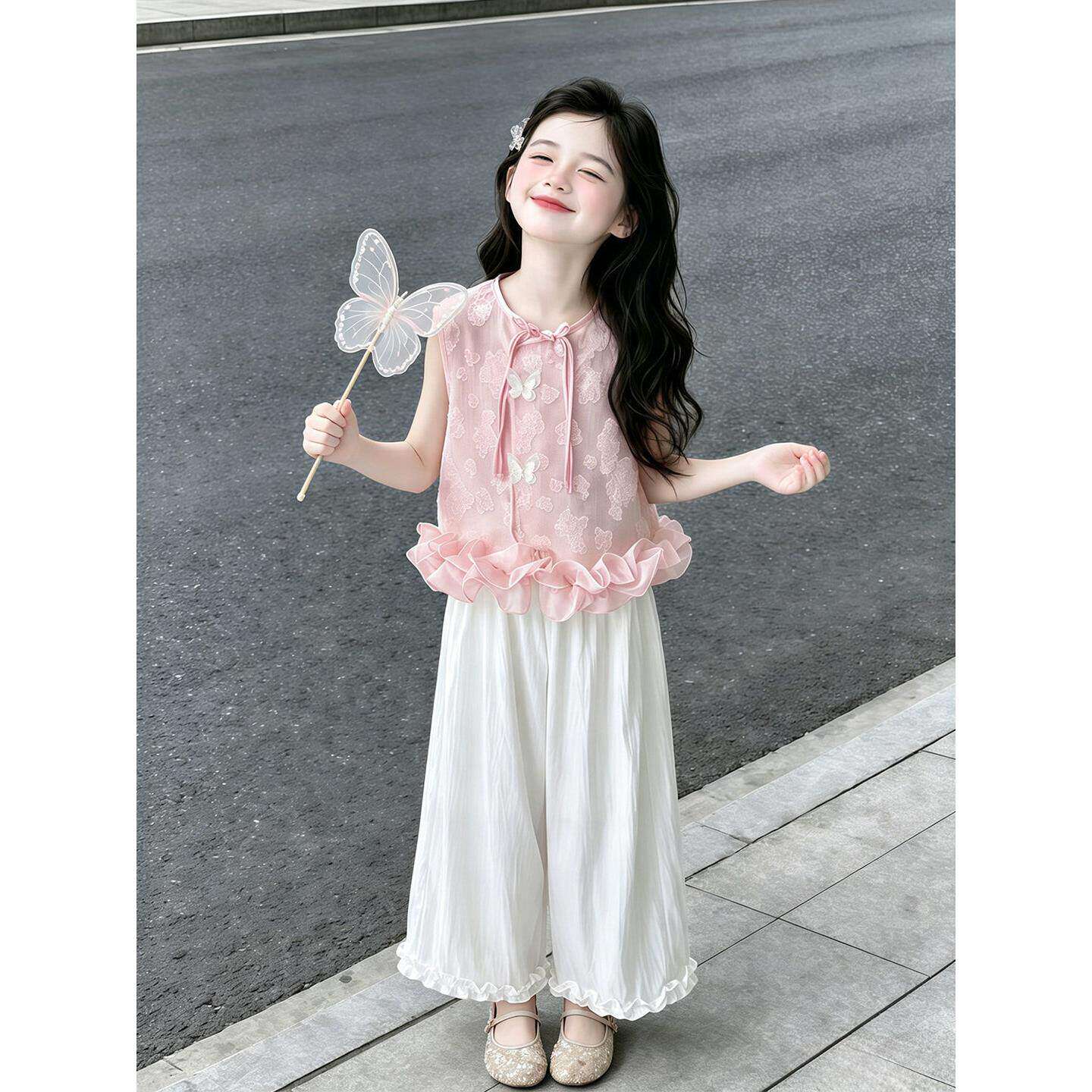 汉服女童夏装套装2026新款儿童唐装国风新中式衣服夏季薄款巨好看