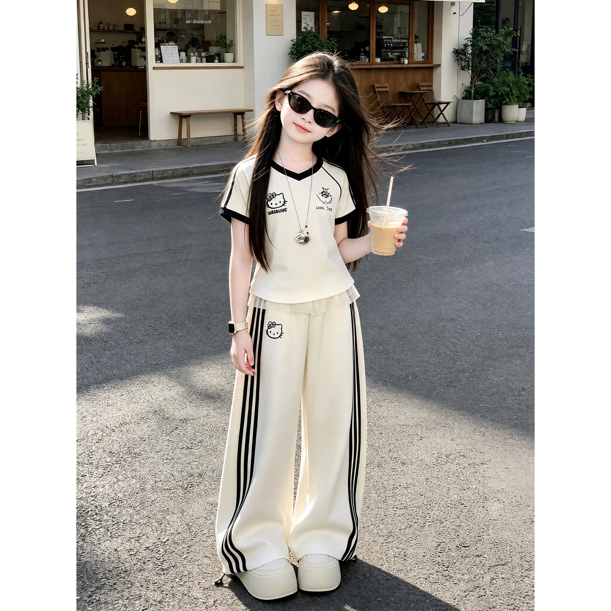 女童套装夏2026新款洋气儿图片
