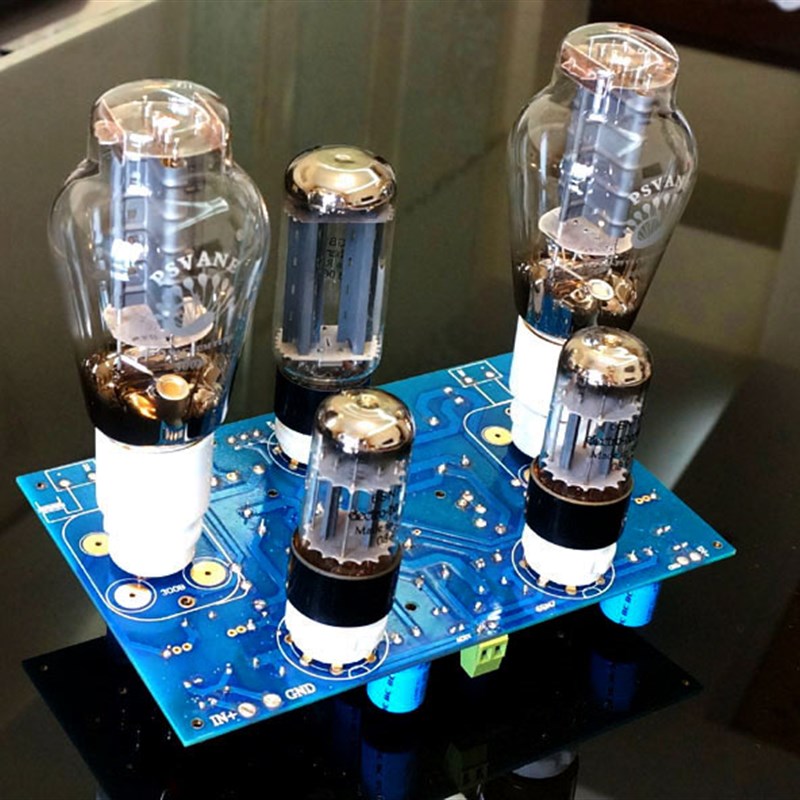 300B 单端甲类功放 电子管胆机   功放板 沉金PCB 套件