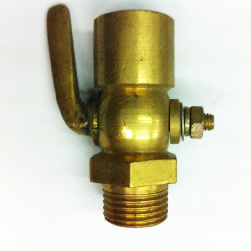 全铜二通旋塞内外丝旋塞船用阀门压力表开关内14*1.5外2分 4分