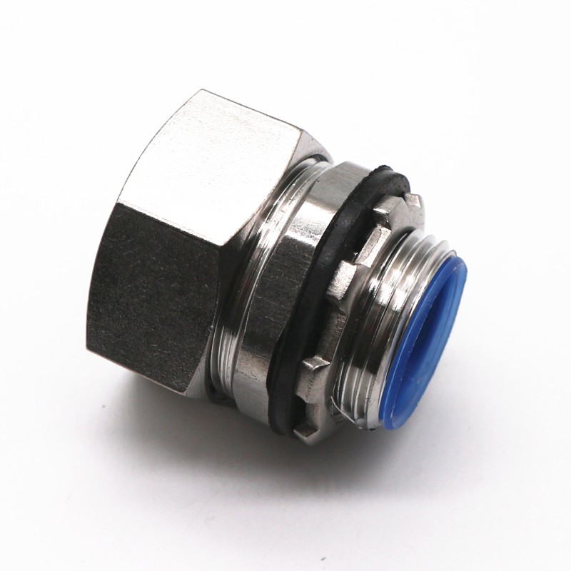 304不锈钢包塑金属软管接头不锈钢软管接头穿线软管接头