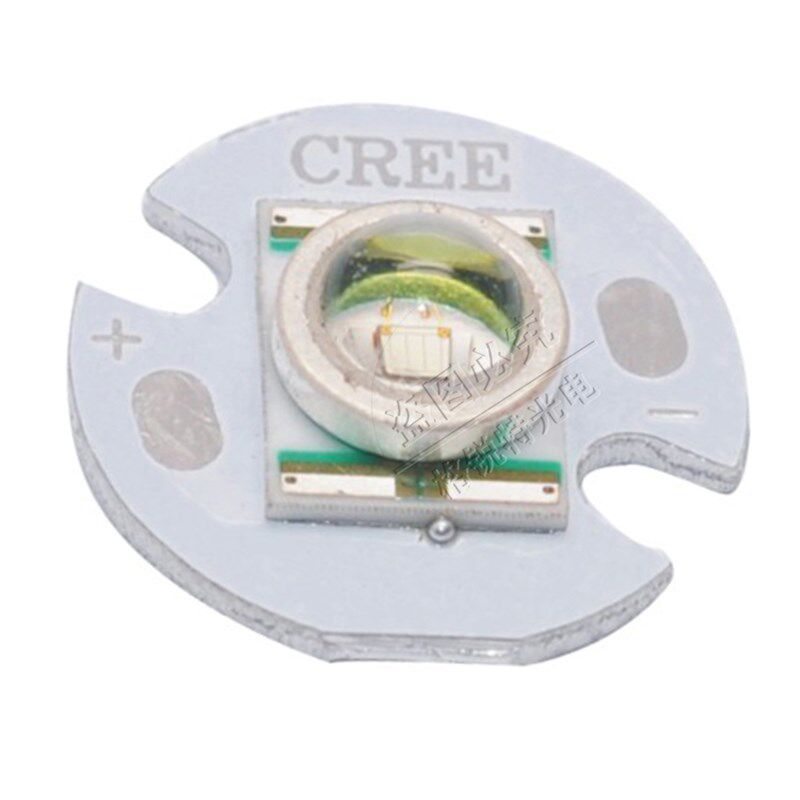 科锐CREE XRE Q5 3W LED强光C8手电筒头灯泡灯珠白暖光红黄灯芯