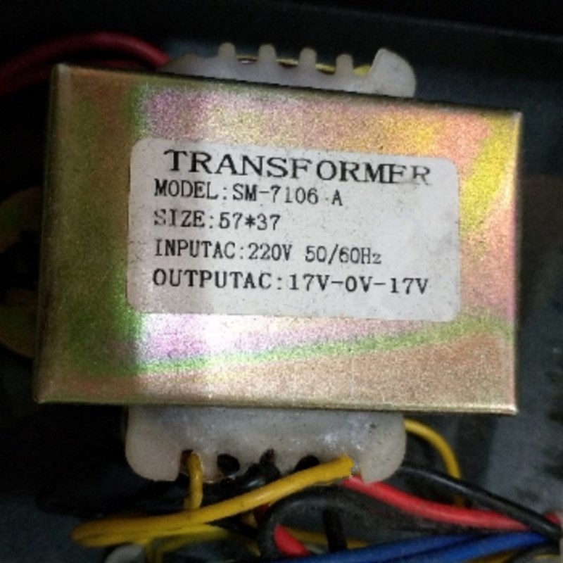 定做电源变压器 SM-7106 A  57X37 220V变17V-0V-17V   A-1090 A
