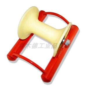 直跑滑轮 电缆放线轮地缆轮 放线滑车电缆 尼龙轮 地缆滑轮