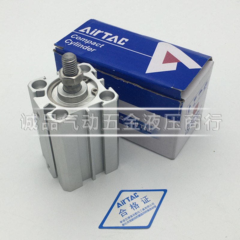 亚德客薄型气缸SDA25X5X10X15X20X25X30X35X40X50X6075X100SB外牙