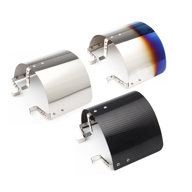 汽车改装蘑菇头隔热板空滤罩 进气冬菇头金属隔热罩 碳纤维挡风板