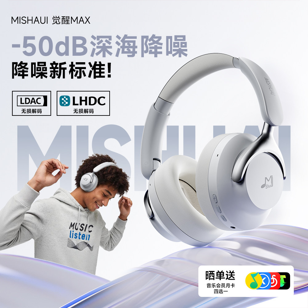 【旗舰】觉醒MAX头戴式蓝牙耳机图片