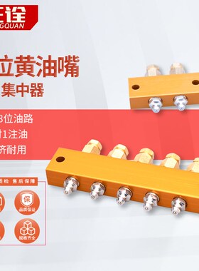 多位黄油嘴加长接头集中打黄油器一对一注油挖机油脂润滑集合改装