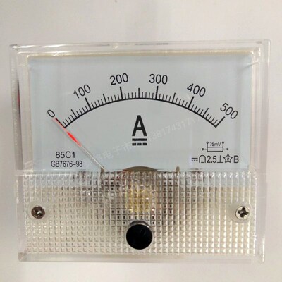 85C1 500A/75MV 750A 800A 1000A/75MV 1.5KA/75mv直流电流表安培