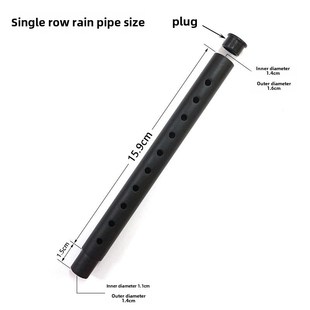 鱼缸上部过滤器松散雨水管水族馆外部过滤器附件进水管上部双排雨