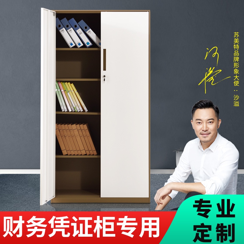 财务凭证柜文件资料档案柜发票存放柜铁皮柜会计专用带锁保密柜子
