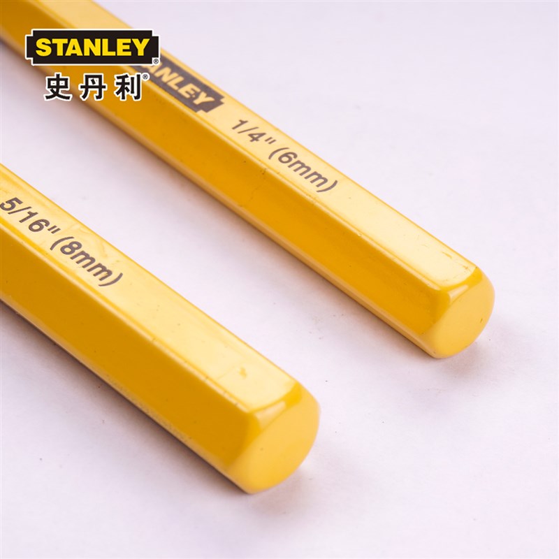 史丹利SD中心冲6MM 8MM 16-227-23 16-228-23 CR-V合金钢冲子 样
