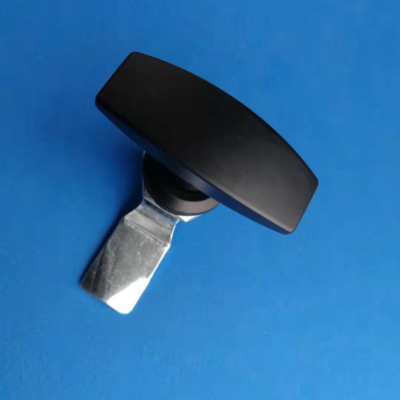 卓冠MS705-3U-1机箱机柜锁T型把手锁配电箱机械电柜门锁环保设备