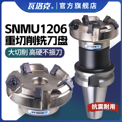 数控刀盘45度双面高精度立铣刀盘铣床直角飞平面铣刀盘SNMX1206
