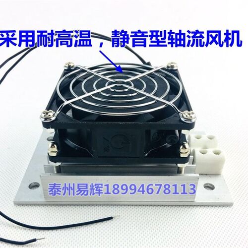 铝合金加热器带风扇 DJR200W 100W 50W电力设备防潮电加热器孵化