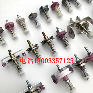 纺织纱导线轮涨力圈张力器弹簧压线器过线过纱夹纱器防跳线大开口