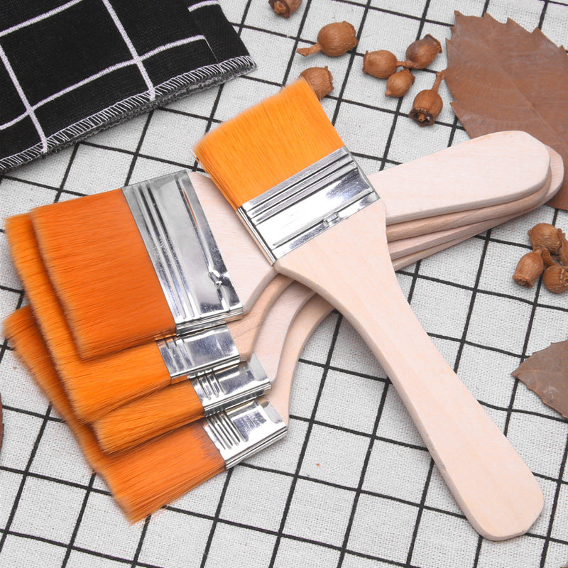 尼龙毛清洁刷小刷子软毛刷小号烧烤刷排刷工业用羊毛刷油漆刷无痕