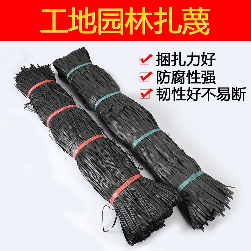 胶篾胶绳捆绑用塑料扎带胶带绑带建筑用绑竹架棚架园林专用排山篾