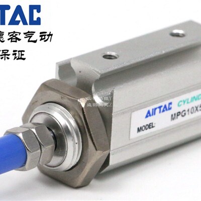 AirTAC亚德客面板型气缸 MPG10X5 MPG10X5S MPG10X10 MPG10X10S