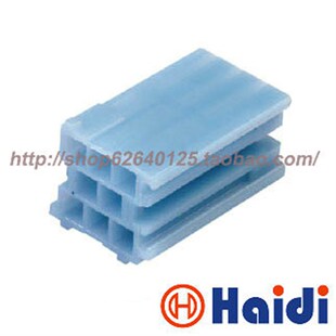 8孔护套蓝色汽车接插件 8P汽车连接器 含端子   DJ7082YA-1.5-21