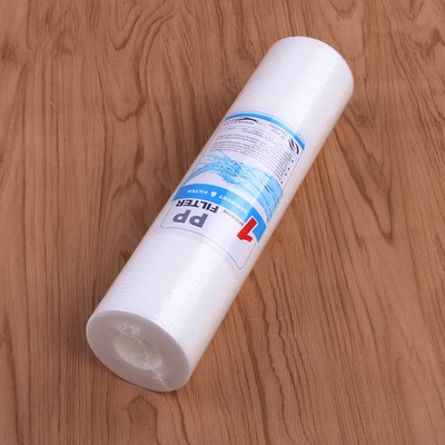 净水器10寸PP棉平口滤芯100g直饮机前置1微米过滤阻泥垢净水配件