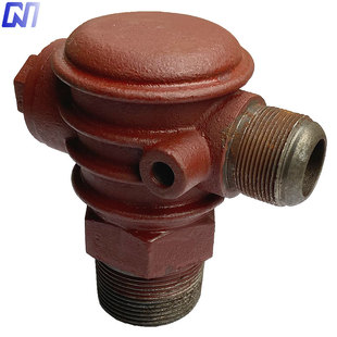 气泵大型380v空压机机头配件止回阀三相有油压缩机空气单向阀细牙