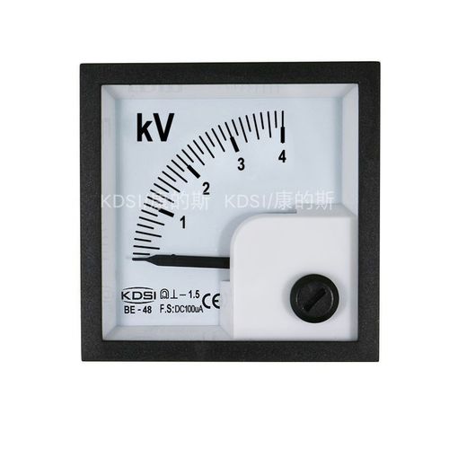 KDSI厂家供应 BE-48 DC100uA4KV指针电压表,直流电压表