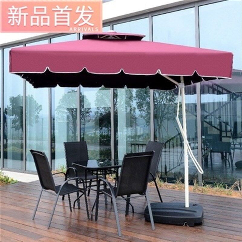 岗亭伞两用包具暴雨室外遮阳伞摆A阳伞可折叠?伞太户外广告家用