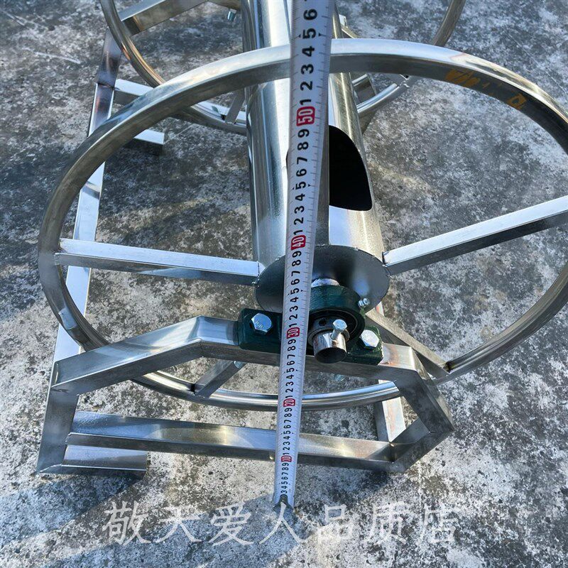 不锈钢卷b盘卷线器盘线器绕线盘金属缠钱器手摇卷线盘卷绳器圈线