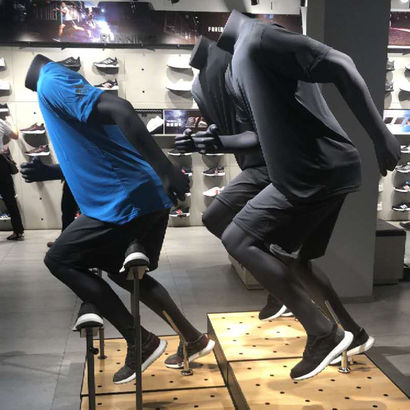 体育运动跑步劲爆肌肉男女v模特道具全身假人服装店橱窗陈列展示
