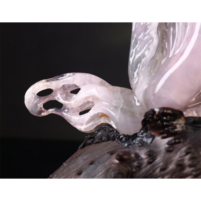 威弗列德天然寿山石芙蓉摆件手工原石雕N刻客厅玄关白菜摆件