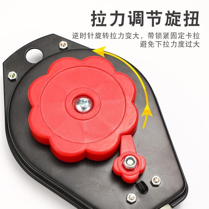 自动卷线器吊h重绕线器自动伸缩理线器收线器可调自动回弹收线器