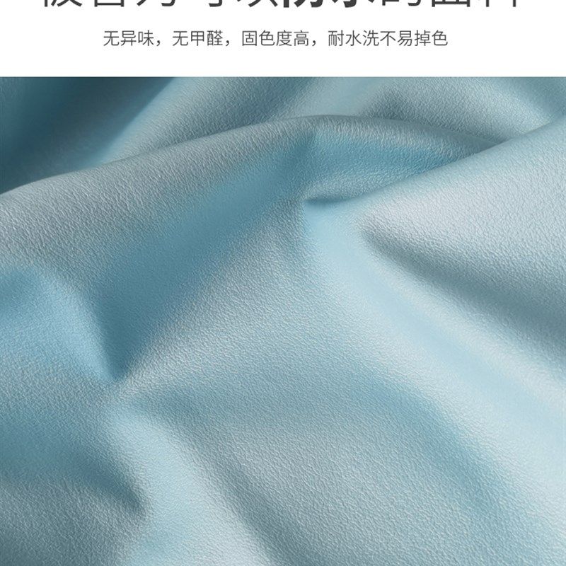 欧式床头翻新改造面料o防水珠光纳米科技布沙发软包掉皮换床头套