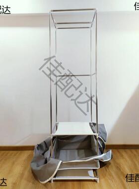 衣柜结实组装出房小家用衣橱钢架加宿舍耐用单人简XNO易租衣柜固